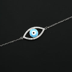 YBZ006 - Eye 925 Silver Bracelet - fathyibrahim