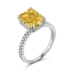 Yellow Ring - 925 Sterling Silver - Rings