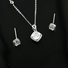 Zircon 925 Sterling Silver Set - fathyibrahim