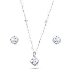 Zircon 925 Sterling Silver Set - fathyibrahim