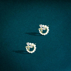 Zircon Butterfly 925 Silver Earring - fathyibrahim