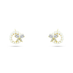 Zircon Butterfly 925 Silver Earring - fathyibrahim
